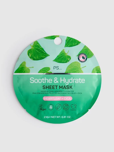 PS... Heartleaf Sheet Mask