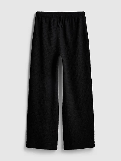 7-15yrs | Crinkle Textured Pants