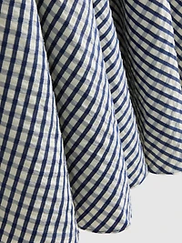 Gingham Corset Mini Dress