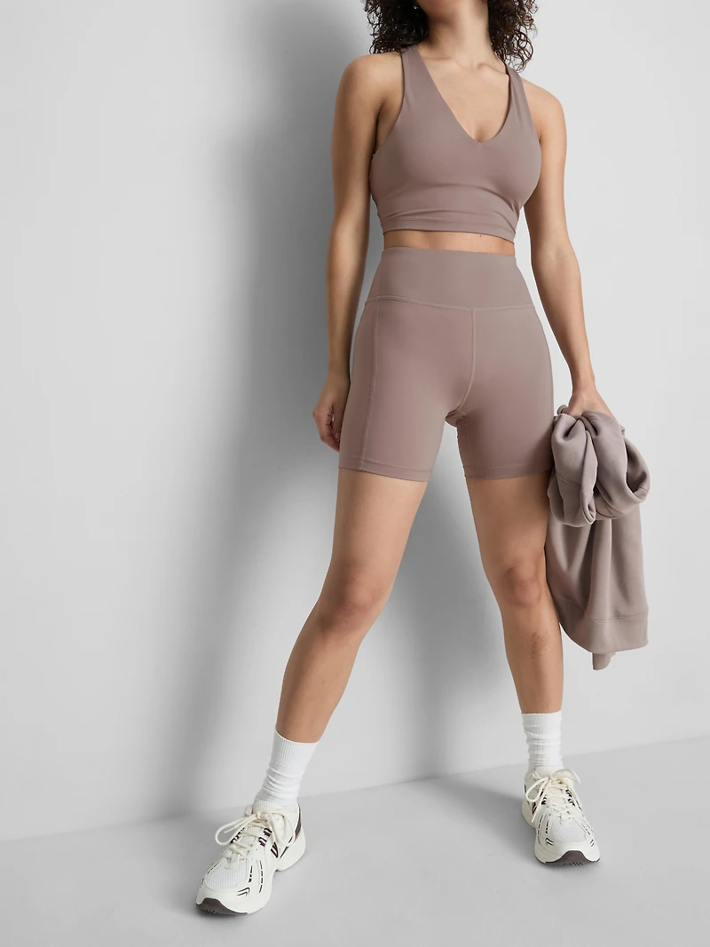 High-Waisted Active Yoga Shorts