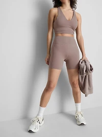 High-Waisted Active Yoga Shorts
