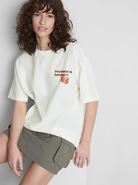 The Primark Scene | Cotton Oversized Strawberries Tee