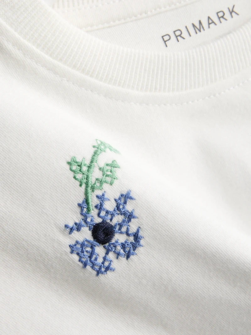 1.5-8yrs | Cross-Stitch T-Shirt