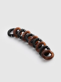 10pk Spiral Headbands
