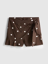 Polka Dot Skort