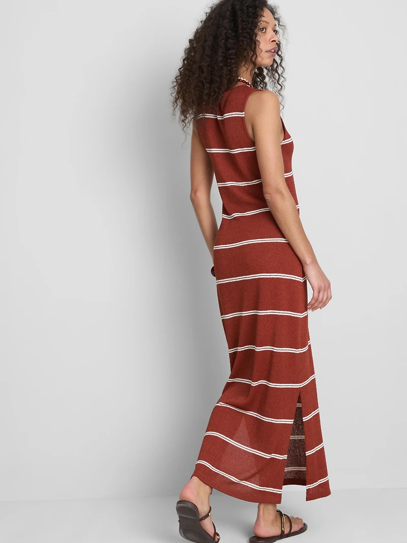 Paula Echevarría Sleeveless Bodycon Midaxi Dress