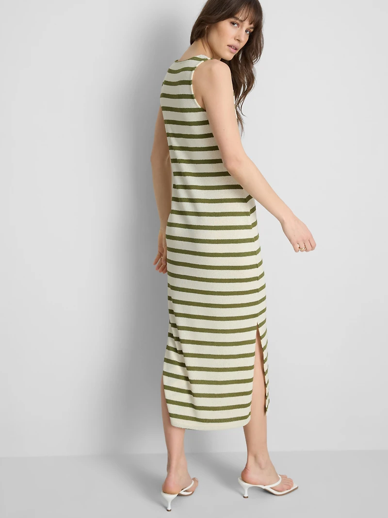 Paula Echevarría Sleeveless Bodycon Midaxi Dress