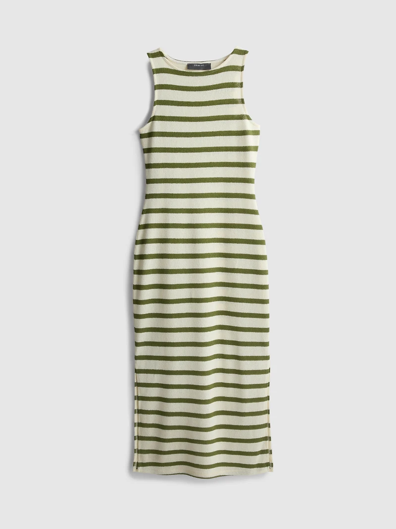 Paula Echevarría Sleeveless Bodycon Midaxi Dress