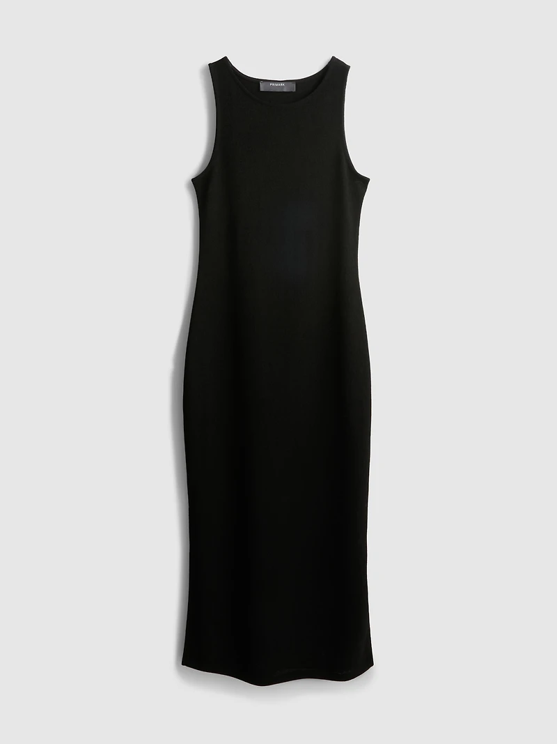 Paula Echevarría Sleeveless Bodycon Midaxi Dress