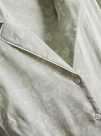 Pure Cotton Floral Pajama Shirt