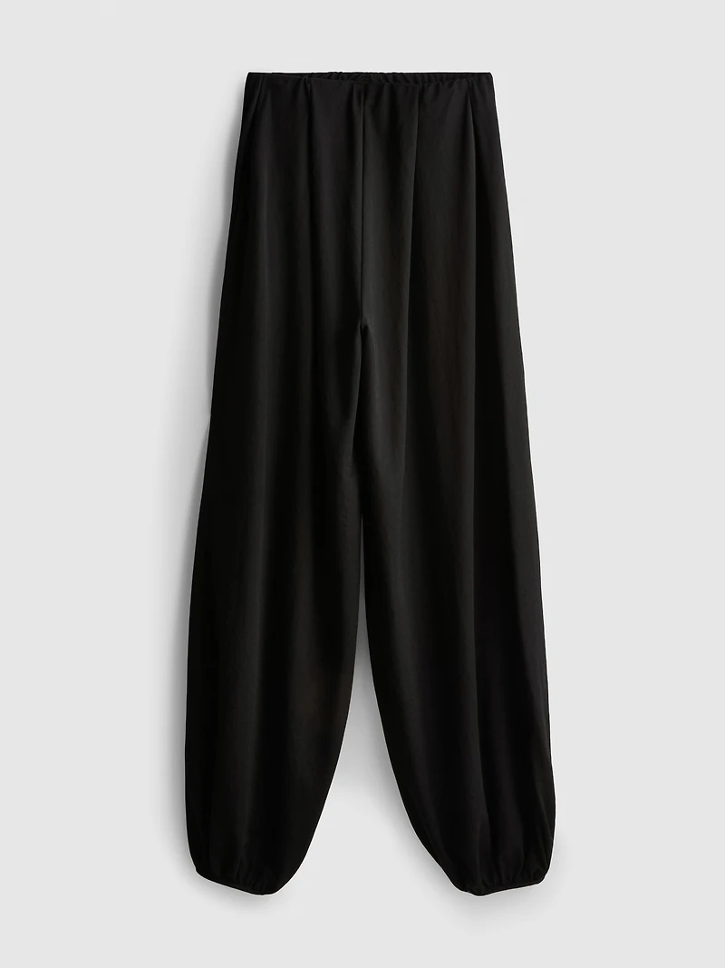 Textured Harem Pants
