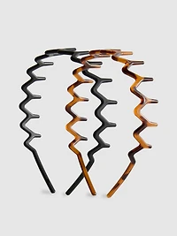 2-Pack Zigzag Headbands