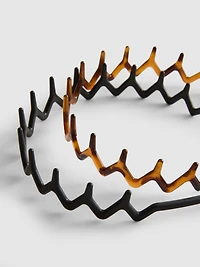 2-Pack Zigzag Headbands