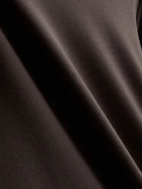 The Edit Ruched Asymmetrical Tee