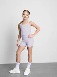 Active Contrast-Trim Shorts