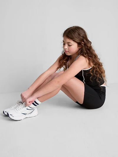 Active Contrast-Trim Shorts