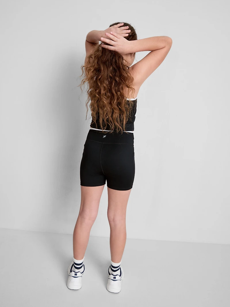 Active Contrast-Trim Shorts