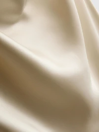 Satin Cowl Neck Blouse
