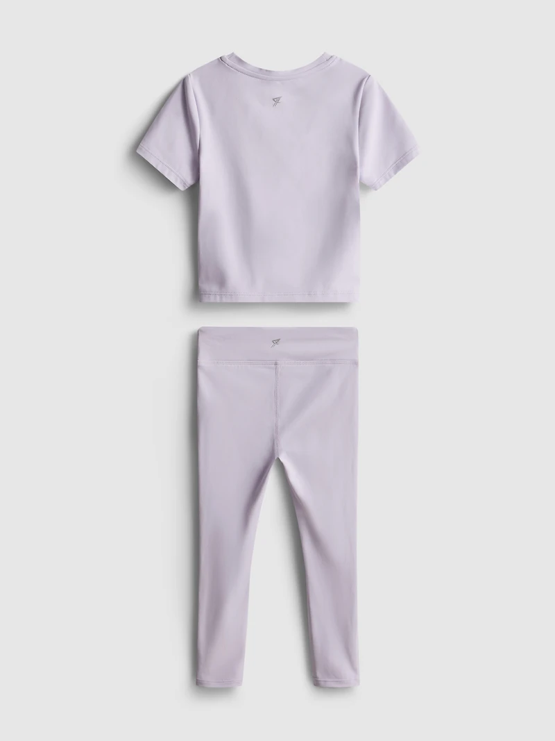 3-7yrs | Active T-Shirt and Leggings Set