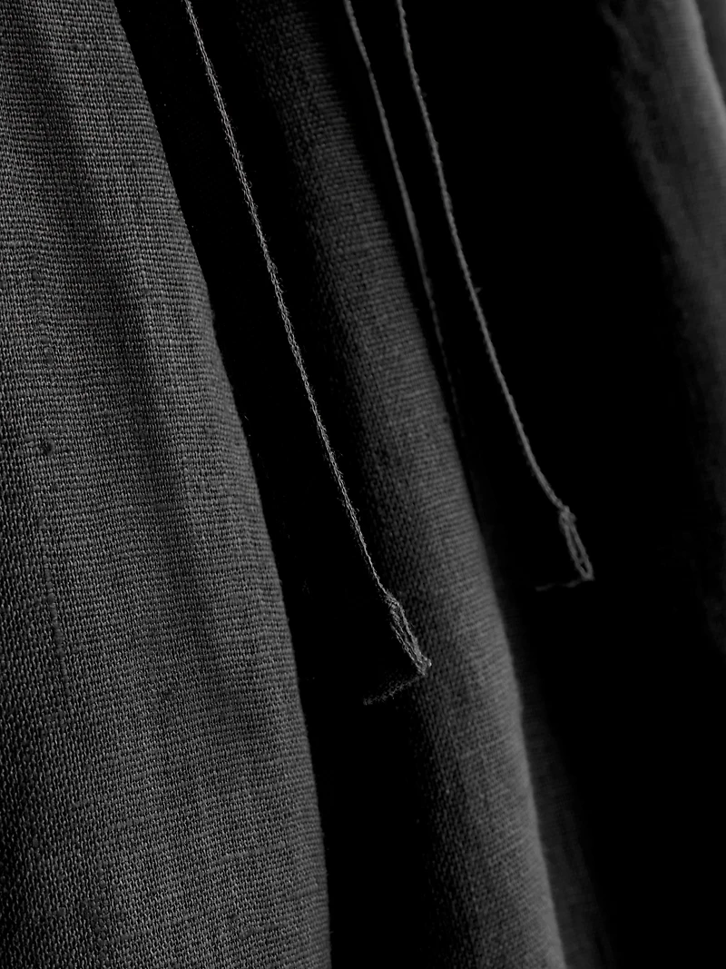 The Edit Wide-Leg Linen Pants