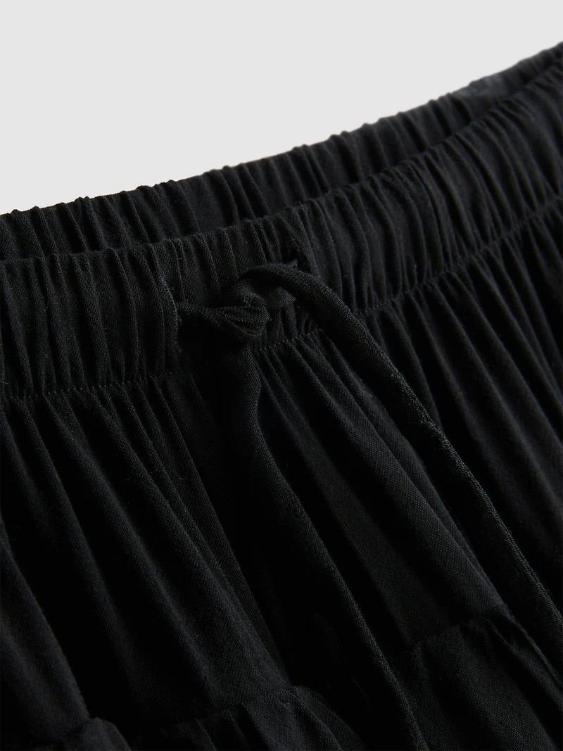 Drawstring Rara Mini Skirt