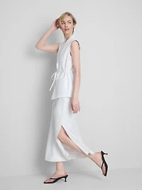 The Edit Linen Maxi Skirt