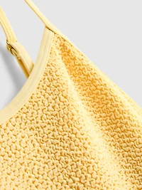 Strappy Crinkle Swimsuit