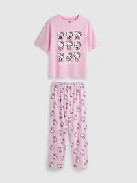 Cotton Hello Kitty Character Pajamas
