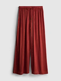 Paula Echevarría Wide Leg Sparkle Pants