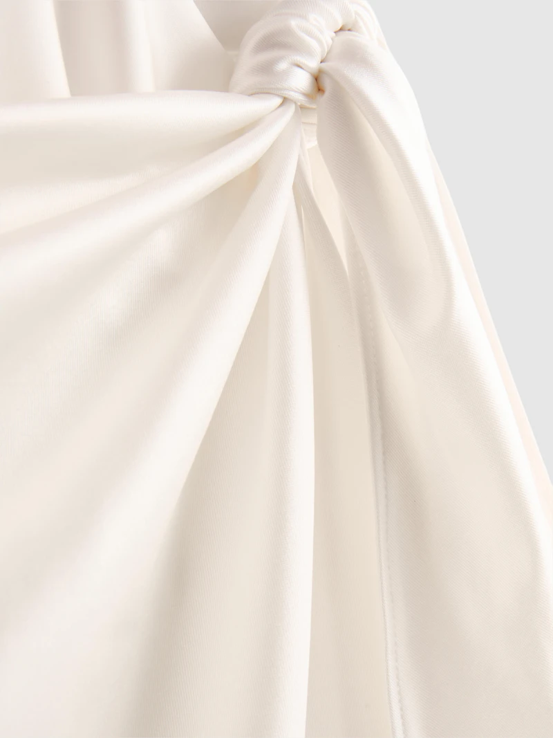 Lace Trim Mini Sarong