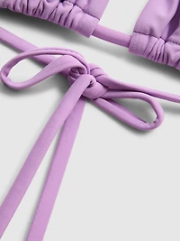 Chain Detail Triangle Bikini Top