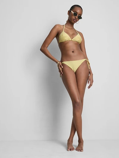 Pearl Starfish Triangle Bikini Top