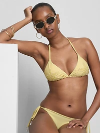 Pearl Starfish Triangle Bikini Top