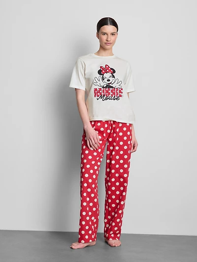Disney’s Minnie Mouse Cotton Graphic Pajamas