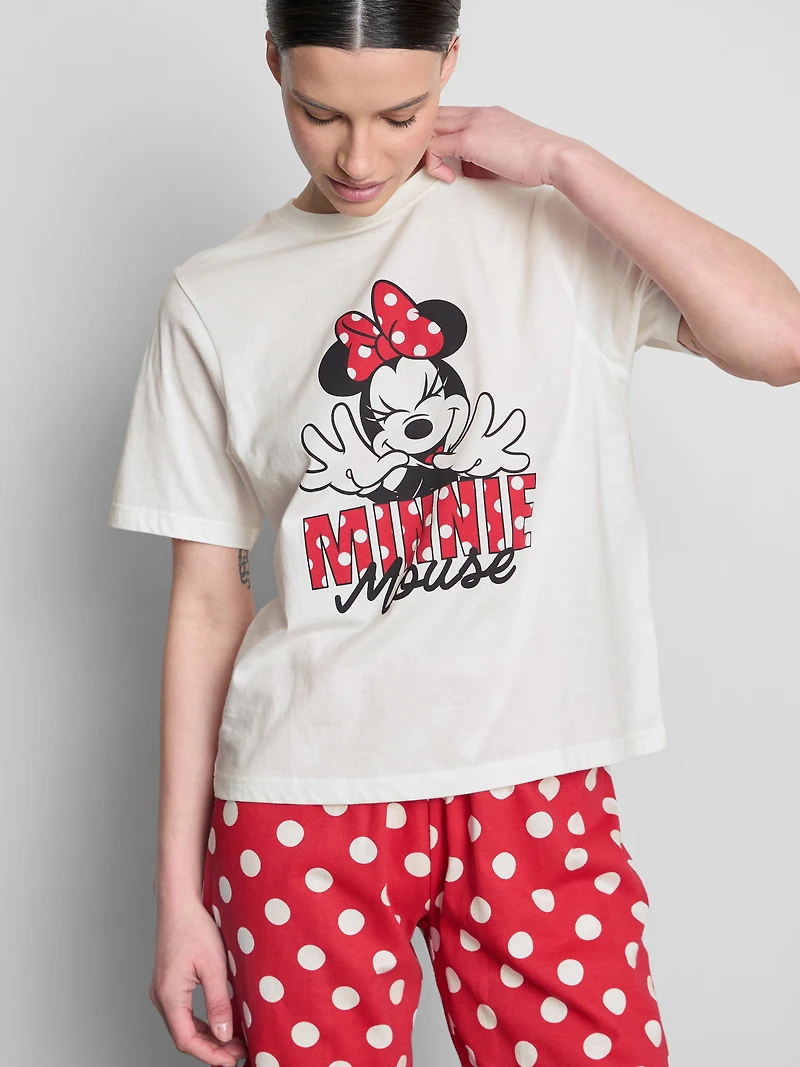 Disney’s Minnie Mouse Cotton Graphic Pajamas
