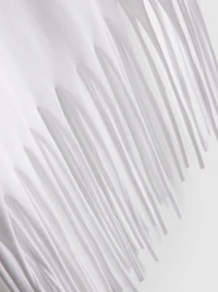 Cotton Shell Fringe Tee