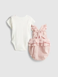 0-18mths | Onesie and Romper Newborn Set