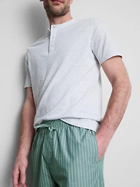 Textured Short Pajama Set