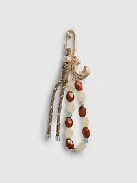 Beaded Charm Keychain