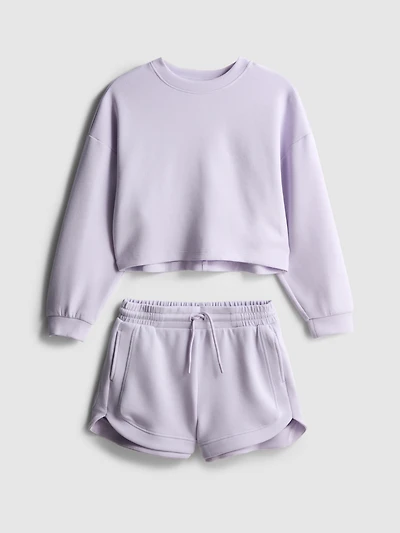 7-15yrs | Sweatshirt and Running Shorts Set
