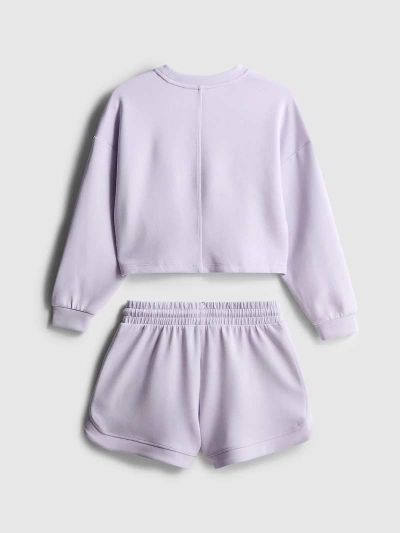 7-15yrs | Sweatshirt and Running Shorts Set
