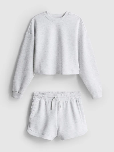 7-15yrs | Sweatshirt and Running Shorts Set