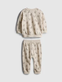 0-18mths | Dog Graphic Sweatshirt and Joggers Newborn Set