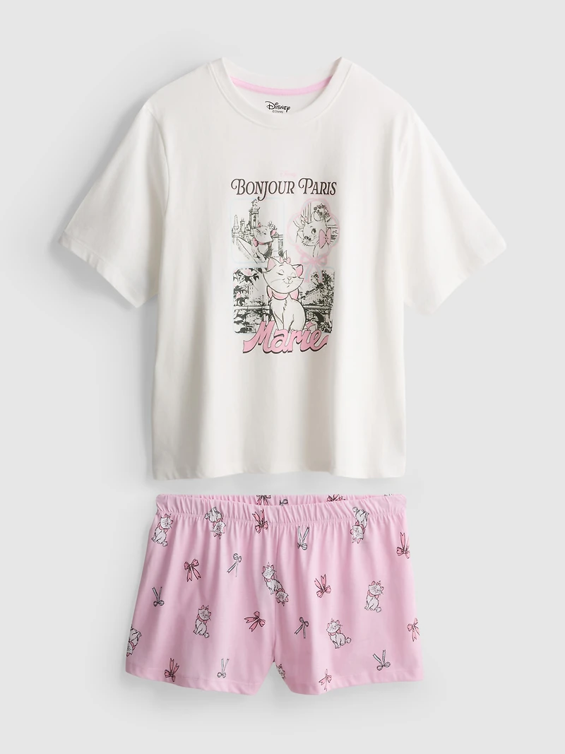 Disney's The Aristocats Marie Graphic Shorty Pajamas