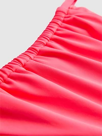 Neon Flower Side-Tie Bikini Bottoms