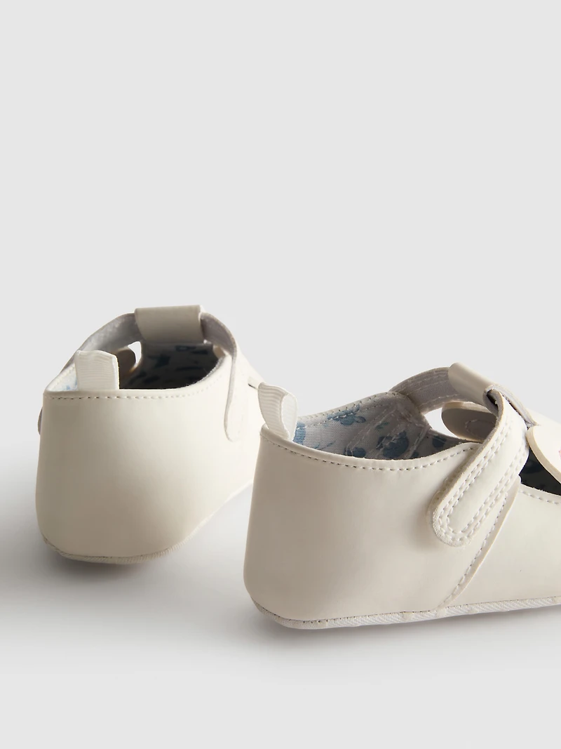 0-18mths | Bunny T-Bar Newborn Shoes