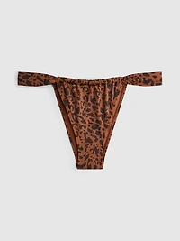 Paula Echevarría Leopard Sparkle Bikini Bottoms