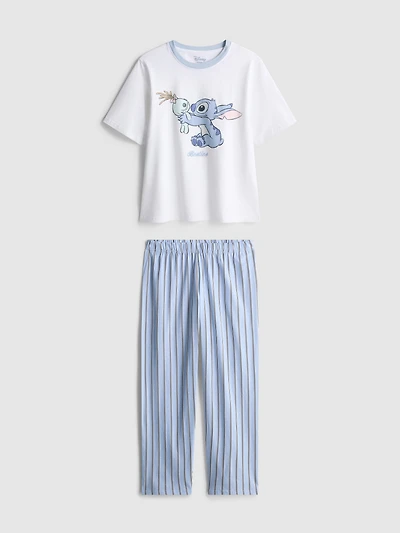 Disney's Stitch Cotton Graphic Pajamas