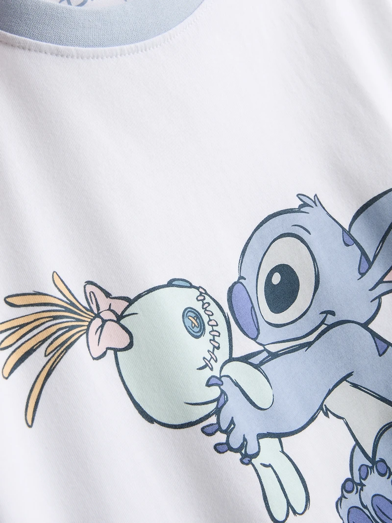 Disney's Stitch Cotton Graphic Pajamas