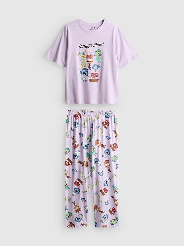 Disney Pixar's Inside Out Graphic Character Pajamas